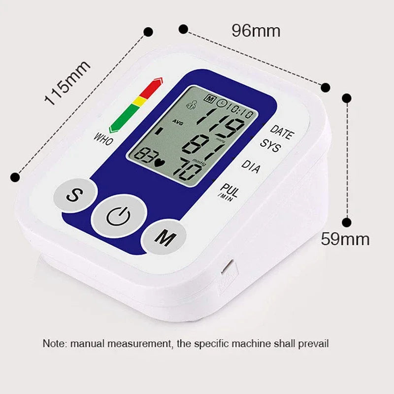 Electronic Arm High-Precision Blood Pressure Measuring Device