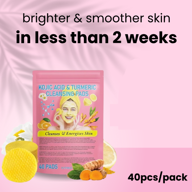 Turmeric Acid Cleaning Pads (40 Pieces)