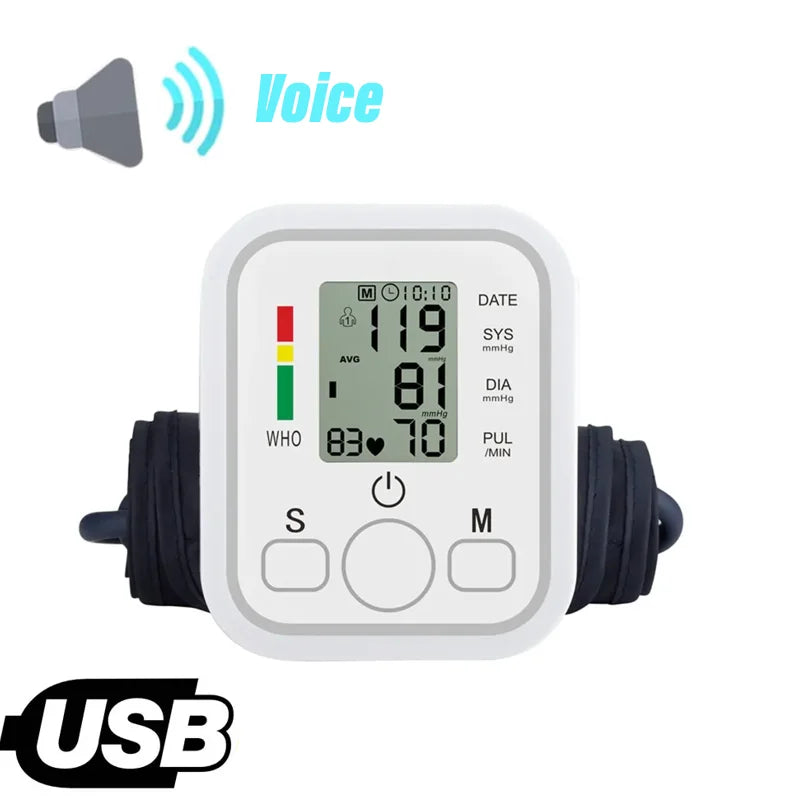 Electronic Arm High-Precision Blood Pressure Measuring Device