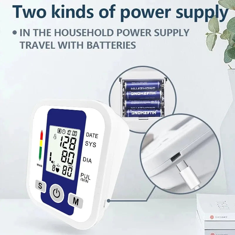 Electronic Arm High-Precision Blood Pressure Measuring Device