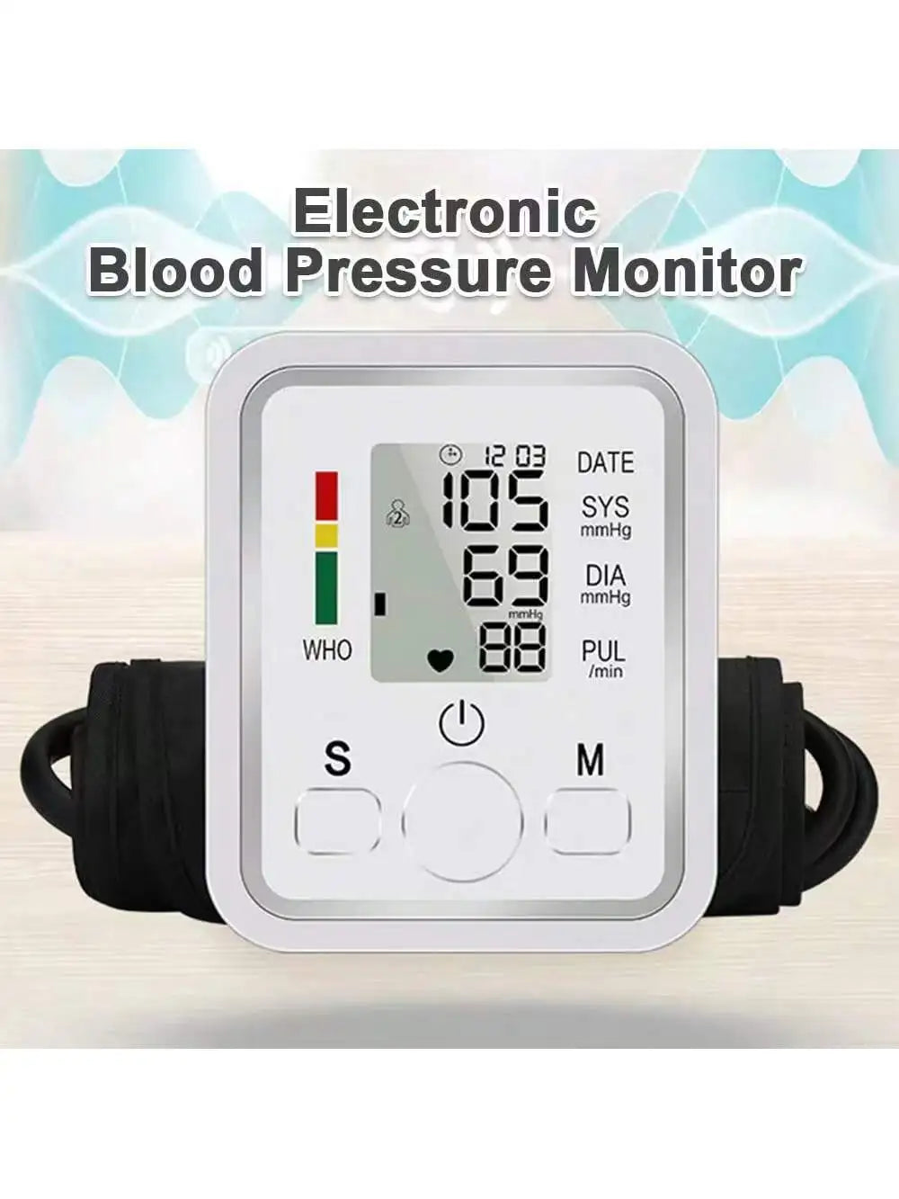 Electronic Arm High-Precision Blood Pressure Measuring Device