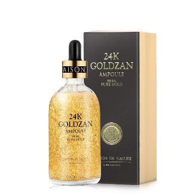 24k GOLDZAN AMPOULE 99.9% Pure Gold Serum