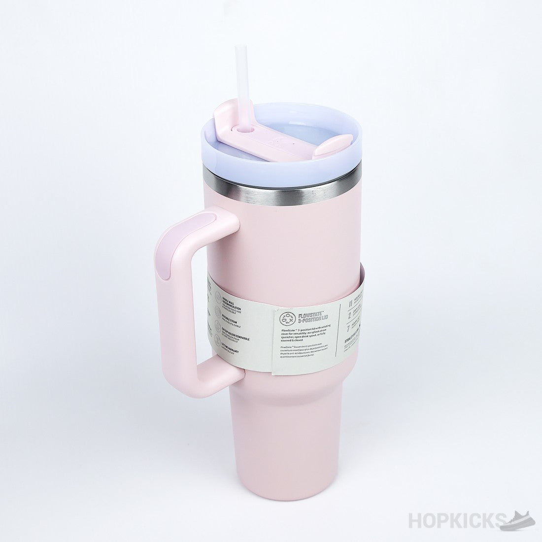 40oz Stainless Steel Tumbler with Insulated Handle