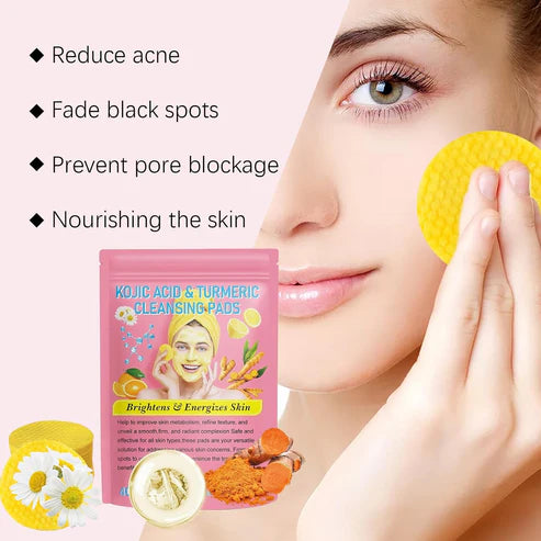 Turmeric Acid Cleaning Pads (40 Pieces)